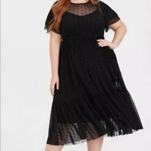 Black Polka Dot Dress